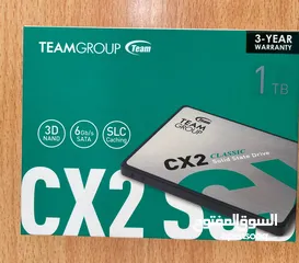  2 TEAM GROUP SSD 1TB 2.5 INTERNAL NEW