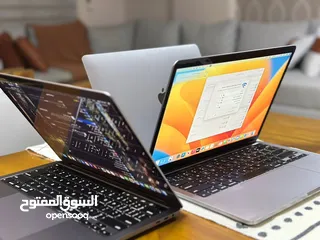  9 ماك بوك مستعمل استعمال بسيط بطاريه 100٪؜ امريكي  MacBook Pro 2020 SSD: 512GB RAM: 16GB