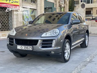  1 Porsche cayanne S 2008 بحالة الوكالة  قابل للبدل