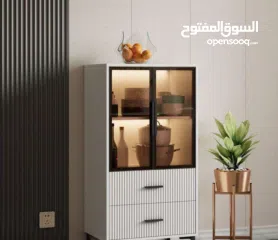  8 خزانة العرض الفاخرة – ترتيب + فخامة + أناقة بقطعة وحدة