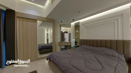  2 شقه مفروشه للايجار في داماك البوليفارد العبدلي