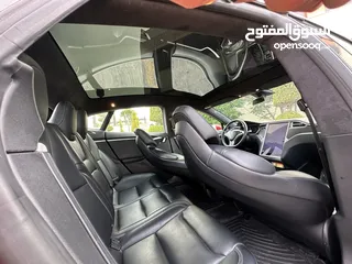  11 تيسلا مودل S 2017 بحالة الوكاله بسعر مميز