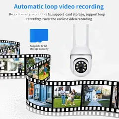  3 Smart Security Camera 1080p HD Home Camera with Night Vision Motion Detection Tilt 350°