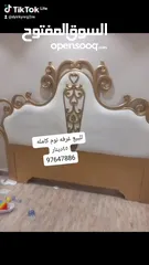  4 للبيع غرفه  مع تسريحه نوم 