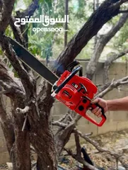 2 منشار حطب يعمل على البنزين منشار بنزين 20 انش   خصوصي لليابس والاخضر   قدرة 3800 واط