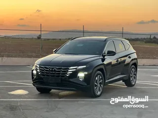  2 هونداي توسان/2022 فل الفل بدون فتحة سقف  2x4 ///240Hp بنزين + كهرباء  ( Haybrid) 1600cc