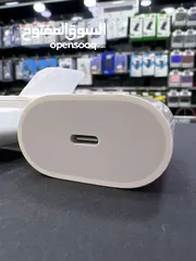  3 عظمة شحن ايفون الاصلية 18 واط (100٪؜)  Home Charger Apple PD 18w org(100%)