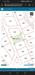  2 ارض سكنيه في ابو نصير، قراية 800 متر تقع على شارعين أمامي خلفي، منسوب خفيف، بعد مستشفى الرشيد