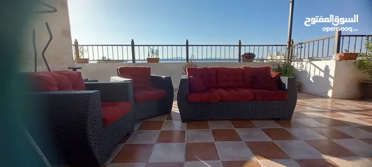  4 كنب راتان حالة جديد استخدام شهرين