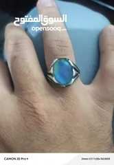  2 خاتم فضه مختوم 925