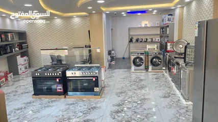  3 محل اجهزه كهربائيه مجهز بالكامل