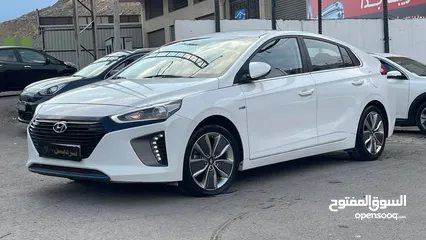  2 هيونداي ايونيك 2018  هايبرد مواصفات خاصه جمرك حديث تب نظافه