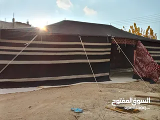  15 خيم شعر تراثيه  مساحة 8م×4م ويوجد مساحات أخرى حسب الطلب  خيم جديده لا يوجد مستعمله