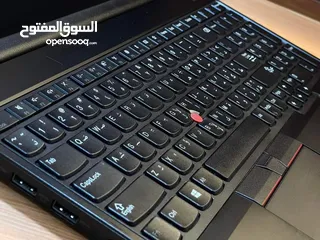  5 LENOVO THINKPAD Core i5-8th شاشة 15.5 بحالة الجديد تماما امريكي اقوى الفئات مخصص للبرامج الهندسية