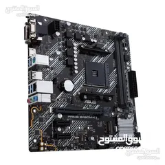  2 مذربورد ايسوس لمعالجات اي ام دي رايزن جيل 1000 - 5000 ASUS B450M-K II/DDR4 FOR AMD RYZEN CPU