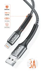  5 كيبل شحن سريع سوبر  60 واط VFan  X22 Fast Charging Cable Type-C
