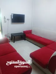  4 كورنر حرف ل  خشب سويد 7مقاعد