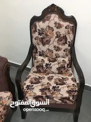  4 طقم كنب مستعمل بحاله جيده للبيع