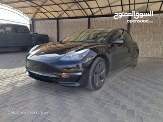  11 تيسلا موديل 3 بلاك اديشن اصلي 2023  بسعر مغري باسم المستورد
