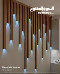  3 بديل الحجر وبديل الرخام وبديل الخشب والفاير بليس ورق جدران والشيبورد باركيه