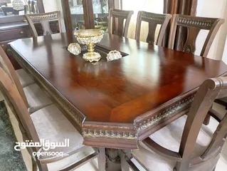  1 غرفة سفرة فاخره استخدام بسيط جدا