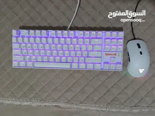  2 كيبورد ألعاب Redragon K552 - للبيع