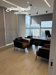  2 مكتب مميز جدا للايجار فوق مصرف الصفا الطابق الثامن فوق مركز النور للعيون مباشرة