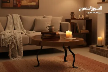  6 طاولات خشب راقية للبيع جديد ومميز للديكورات