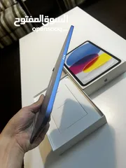  4 iPad 10  شرق اوسط شبه جديد مع قلم وكفو سمارت
