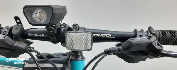  6 دراجة هوائية من شركة mingdi bicycle العالمية / هيكل المنيوم وارد امريكي/ استخدام خفيف أشهر