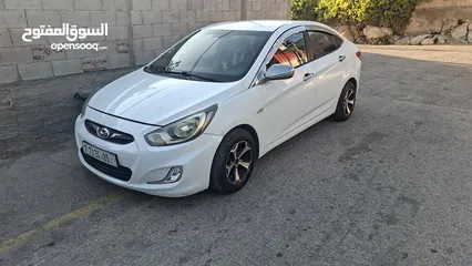  9 هواندي اكسنت ديزل بالرخصة 2013_ماتور1600تربوا_غيار اتومتيك _اربع غيار _فحص نظيف صلاة النبي اصل برايف