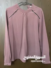  3 بلايز ماركات قماش بارد للمحجبات حالة ممتازة