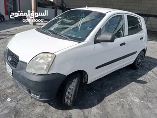  3 كيا بيكانتو 2007 للبيع