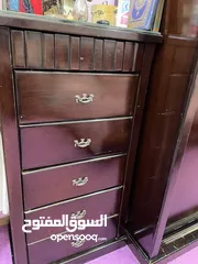  2 غرفة نوم خشب مستعملة بحالة جيدة للبيع