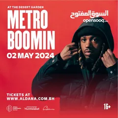  1 Metro Boomin tickets 45BD THURSDAY