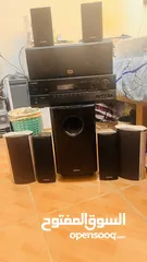  9 Onkyo Avr, sony projector, 7 speakers and onkyo sub