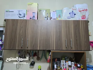  7 خزن بحاله جيده جدا   جرار غاز 3 خزانه مطبخ تعليق