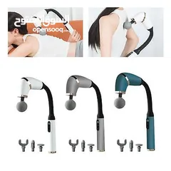  2 فرد المساج الاطبي fascial gun جلسة مساج متكاملة سهل الاستخدام فقط ب 17د وهدية مجانية اغتنم العرض