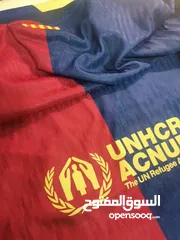  6 تيشيرت برشلونة نسخة لاعبين  كوبي ون مع شعار دوري الابطال موسم24/25