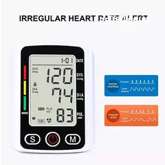 11 جهاز قياس ضغط الدم الناطق و نبضات القلب الناطق  يعمل على الكهرباء او البطاريات جهاز ضغط دم ناطق
