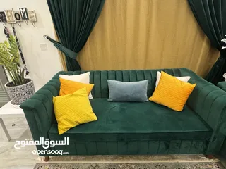  7 14 seater sofa with 2 tables