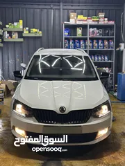  2 سكودا فابيا special edition شصي طويل بالكرتونة مش داخلة كراج بالصلاة على النبي