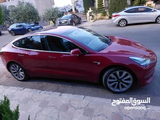  4 Tesla model3 2018 لونج رينج