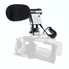  2 ميكرفون كاميرا Directional Video Condenser Microphone for Canon Nikon DSLR Camco