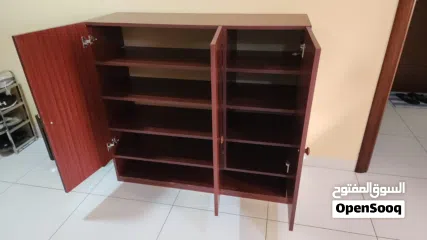  2 Big Shoe rack with 5 shelves ,High quality wooden material with easy accessibility