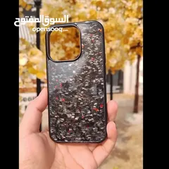  8 جراب حماية للهاتف من الكاربون فايبر/cover carbon fiber