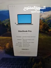  3 Apple MacBook Pro 2018 بحال الوكالة