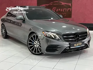  8 Mercedes Benz E300 2017 AMG Kit Night package مميزة جداً