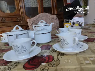  8 طقم صيني مصرى اصلى استعمال مره