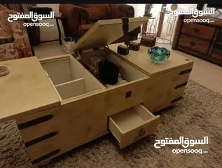  3 طاولة وسط و ملحقين